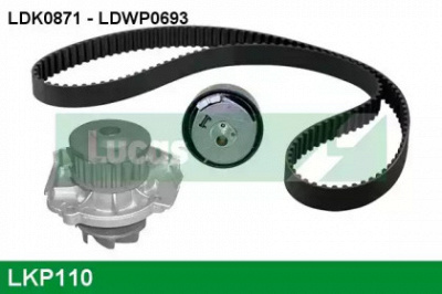 LUCAS ENGINE DRIVE lkp110 -  Водяной насос + комплект зубчатого ремня